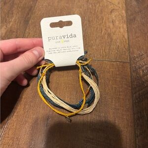 NWT Pura Vida Bracelet Mountain Road Trip Travel Set